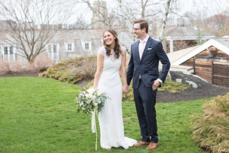 Brianne and Scott's Refined Bohemian Red Lion Inn Wedding on The Boston Bride